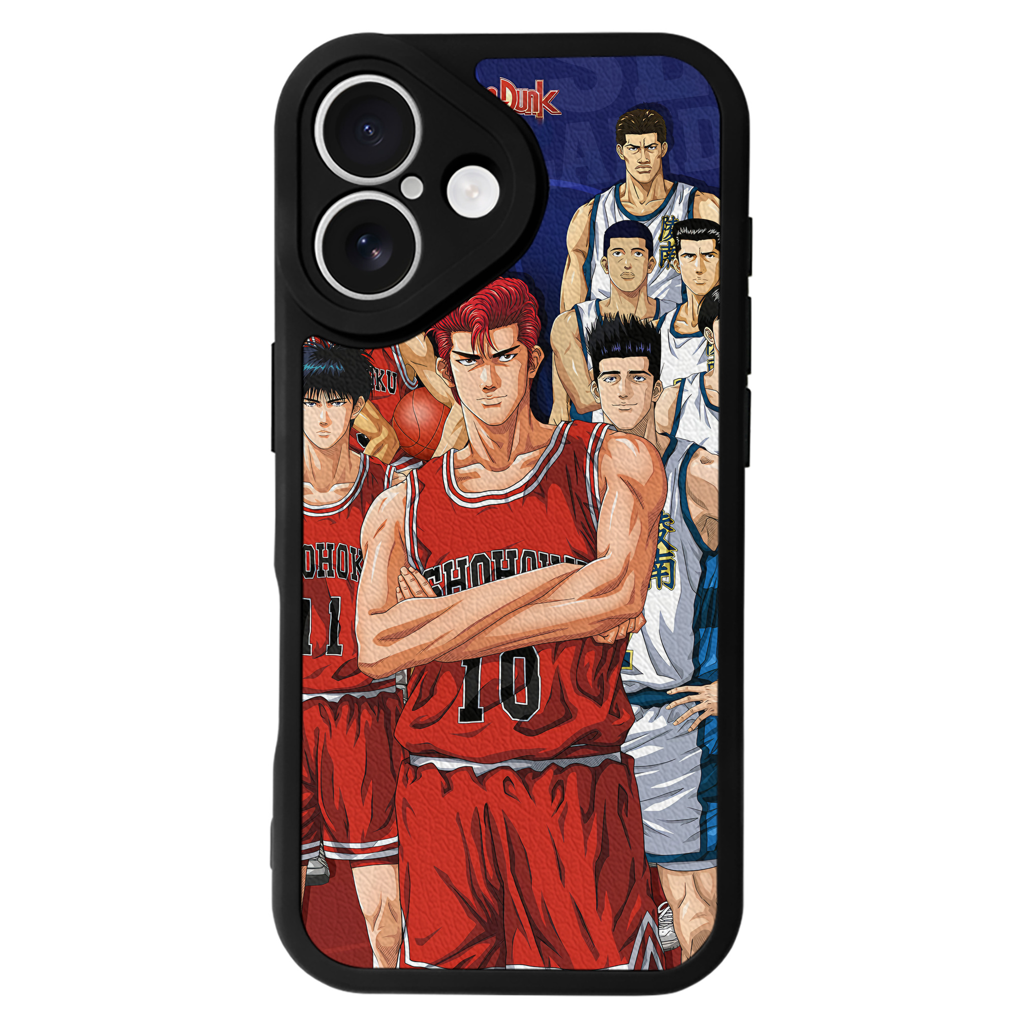 （画像用） SLAM DUNK／スラムダンク 【iPhone 16シリーズ対応】シリコンスマホケース（レザー調） 材質：シリコン